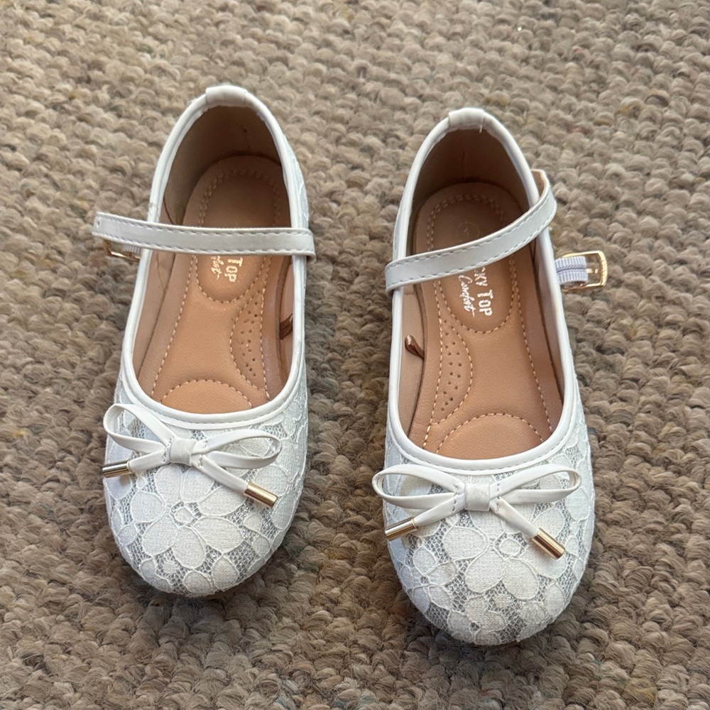 Lucky Top Kids Lace Dress Shoes